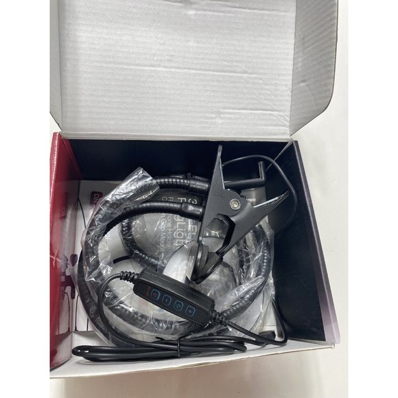 Halo Flex Duo 3.5" LED RingLight-Flex Phone Holder-Clip USB Power - New - Picture 3 of 9